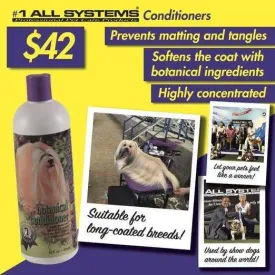 #1 All Systems Botanical Pet Conditioner 16oz