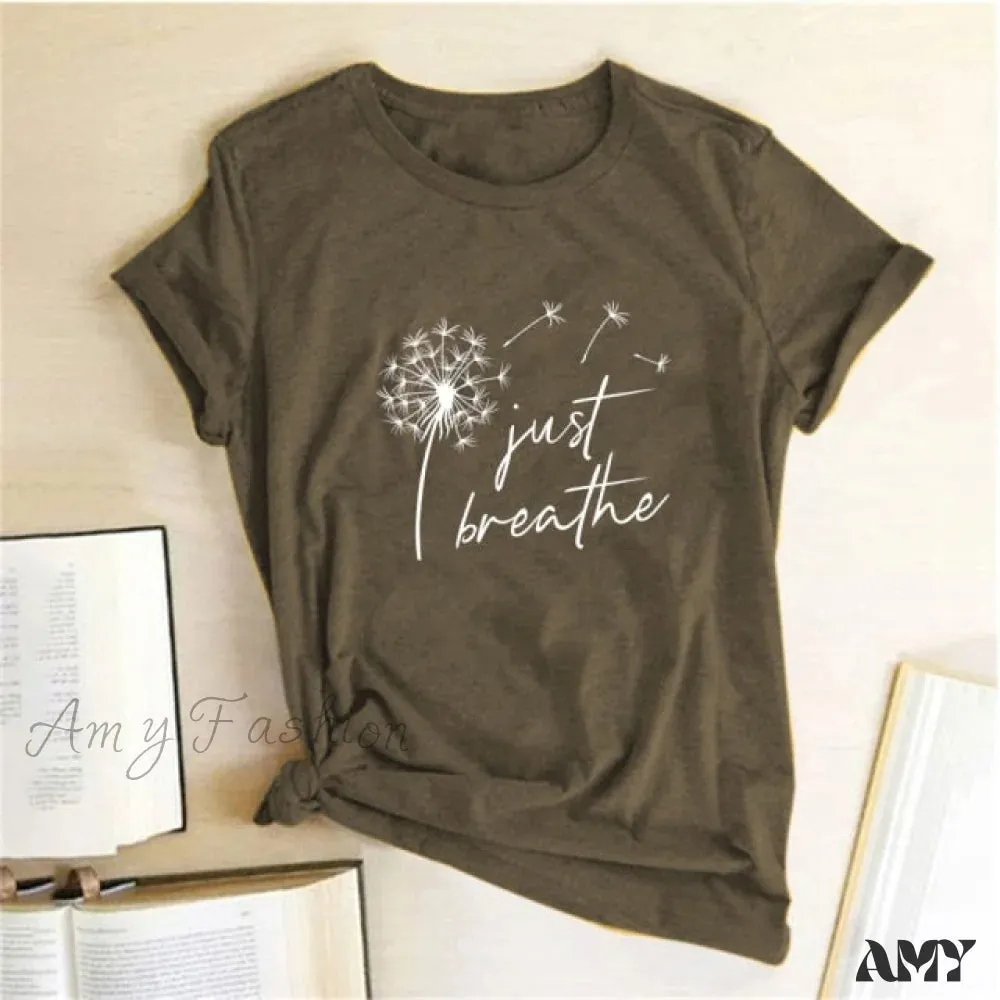 Amy Fashion - Women Sleeve Graphic Tee Harajuku T-Shirts