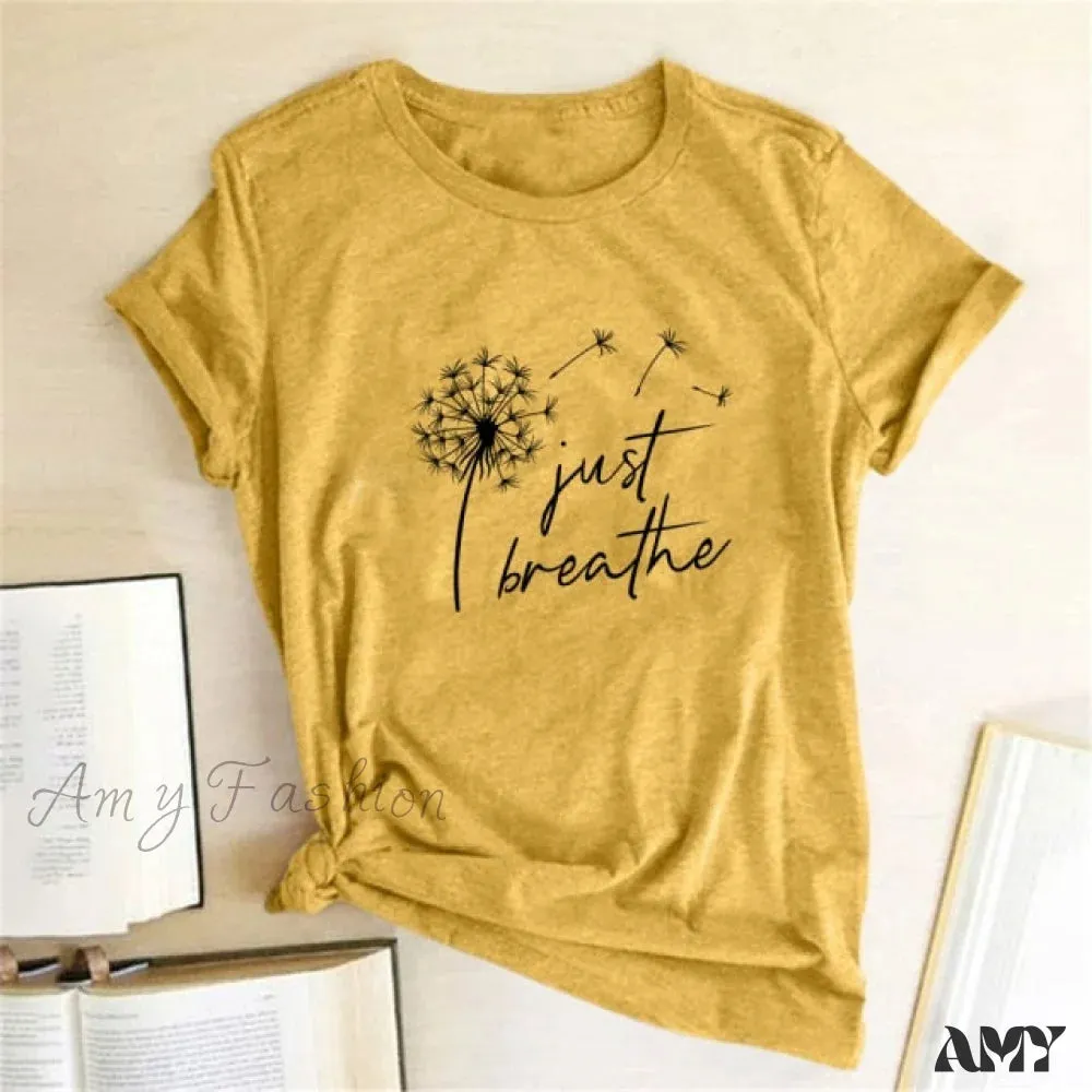 Amy Fashion - Women Sleeve Graphic Tee Harajuku T-Shirts