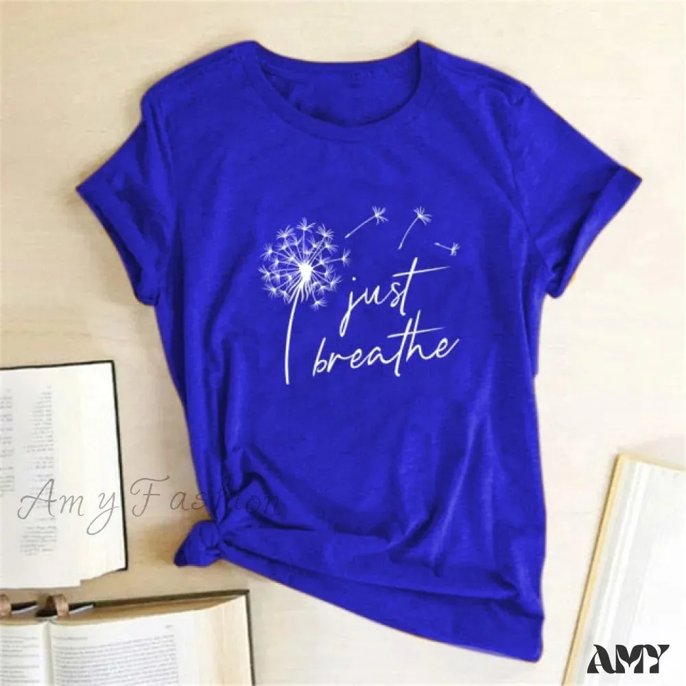 Amy Fashion - Women Sleeve Graphic Tee Harajuku T-Shirts