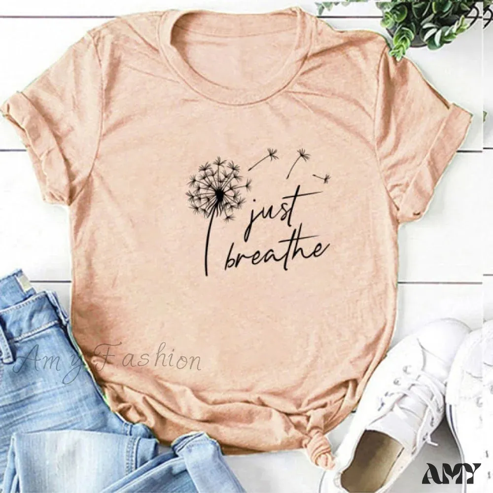 Amy Fashion - Women Sleeve Graphic Tee Harajuku T-Shirts