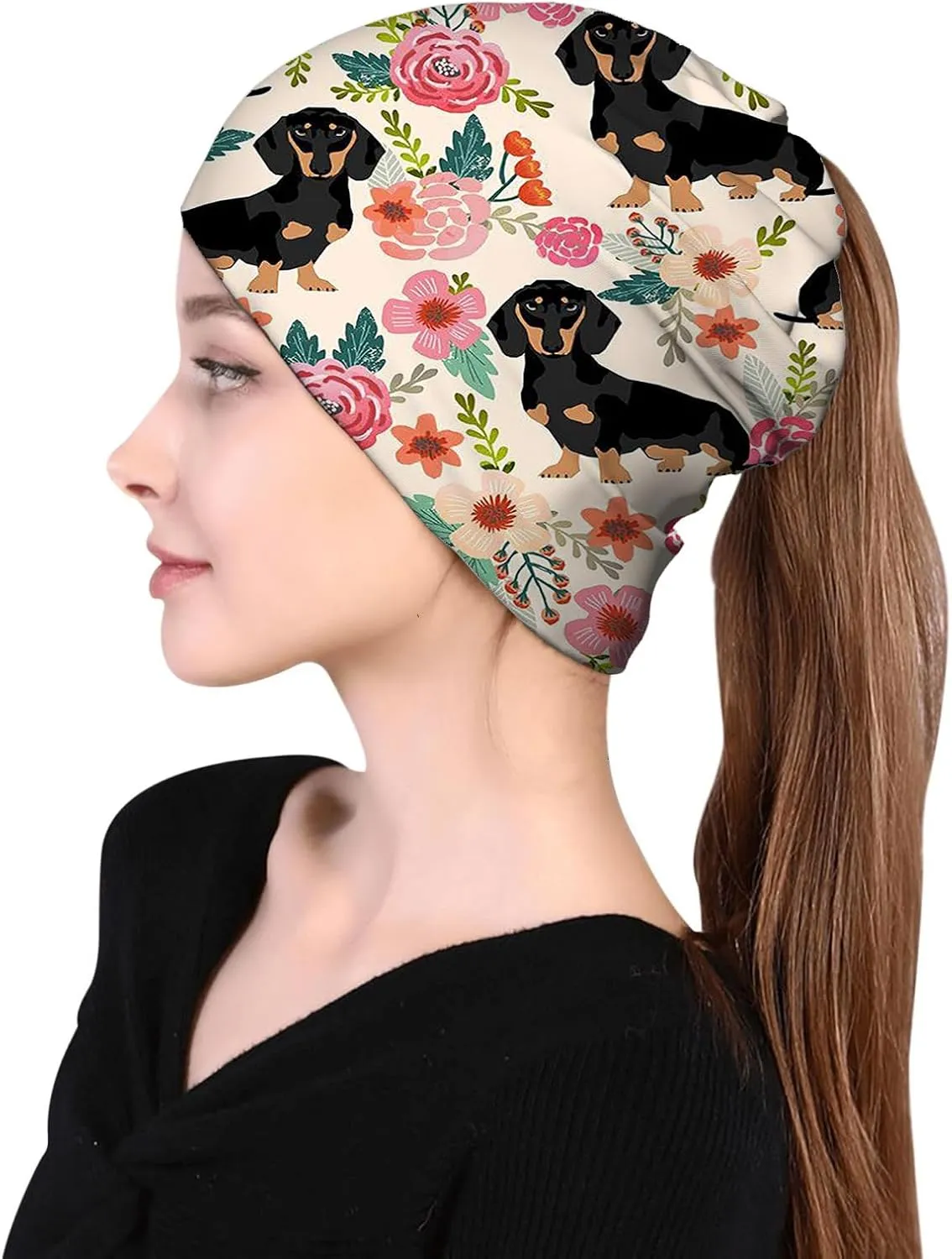 Beanie Chemo Hat Cancer Headwear Skull Hat Knitted Hat Scarf Nightcap Skull Cap for Women Men