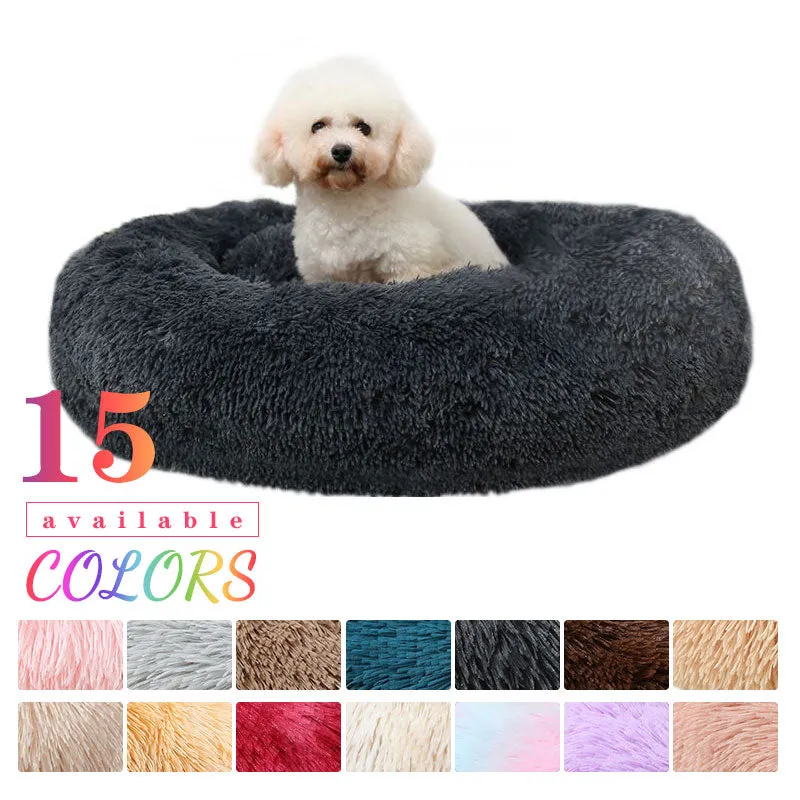 Bed Super Soft Long Plush Warm Dog Mat Kennel