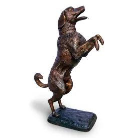Begging Dog Statue