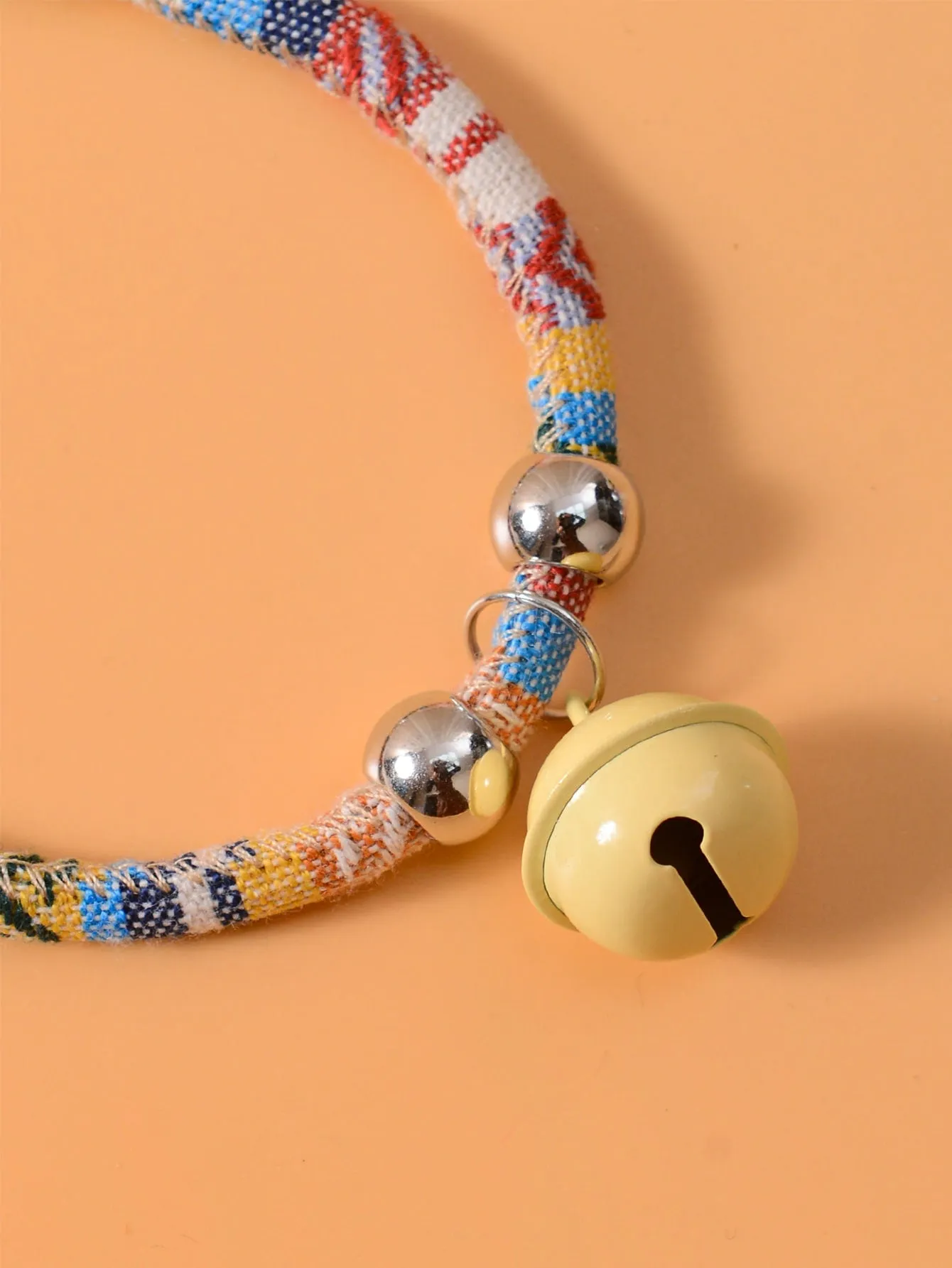 Bell Decor Graphic Cat Necklace