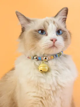 Bell Decor Graphic Cat Necklace