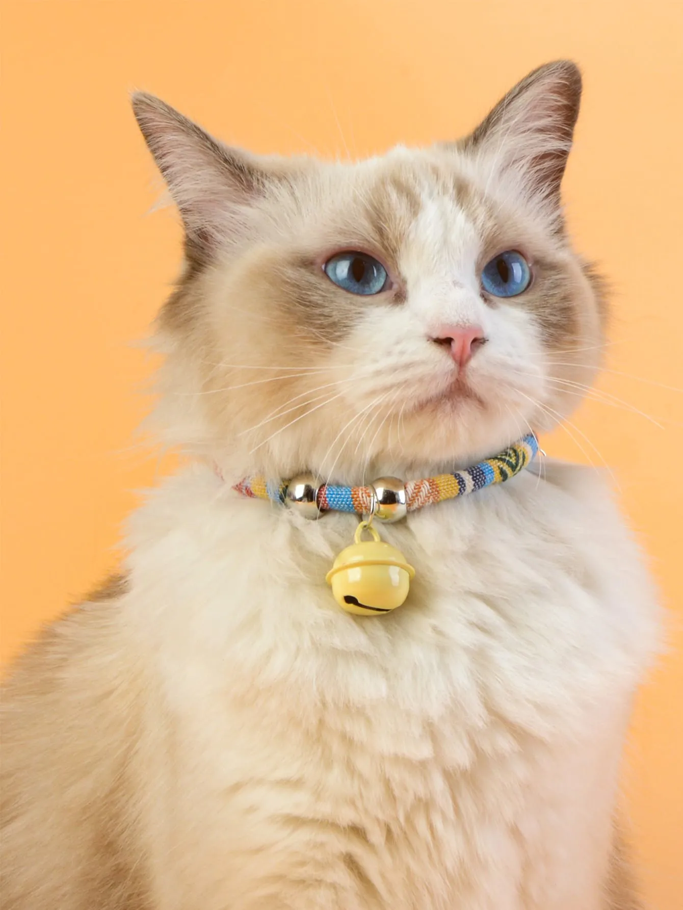 Bell Decor Graphic Cat Necklace