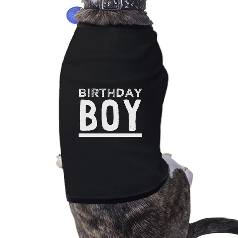 Birthday Boy Pets Black Shirt
