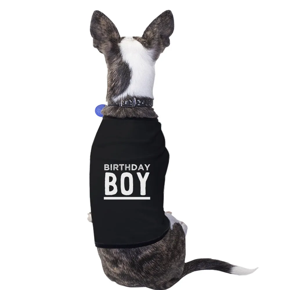 Birthday Boy Pets Black Shirt