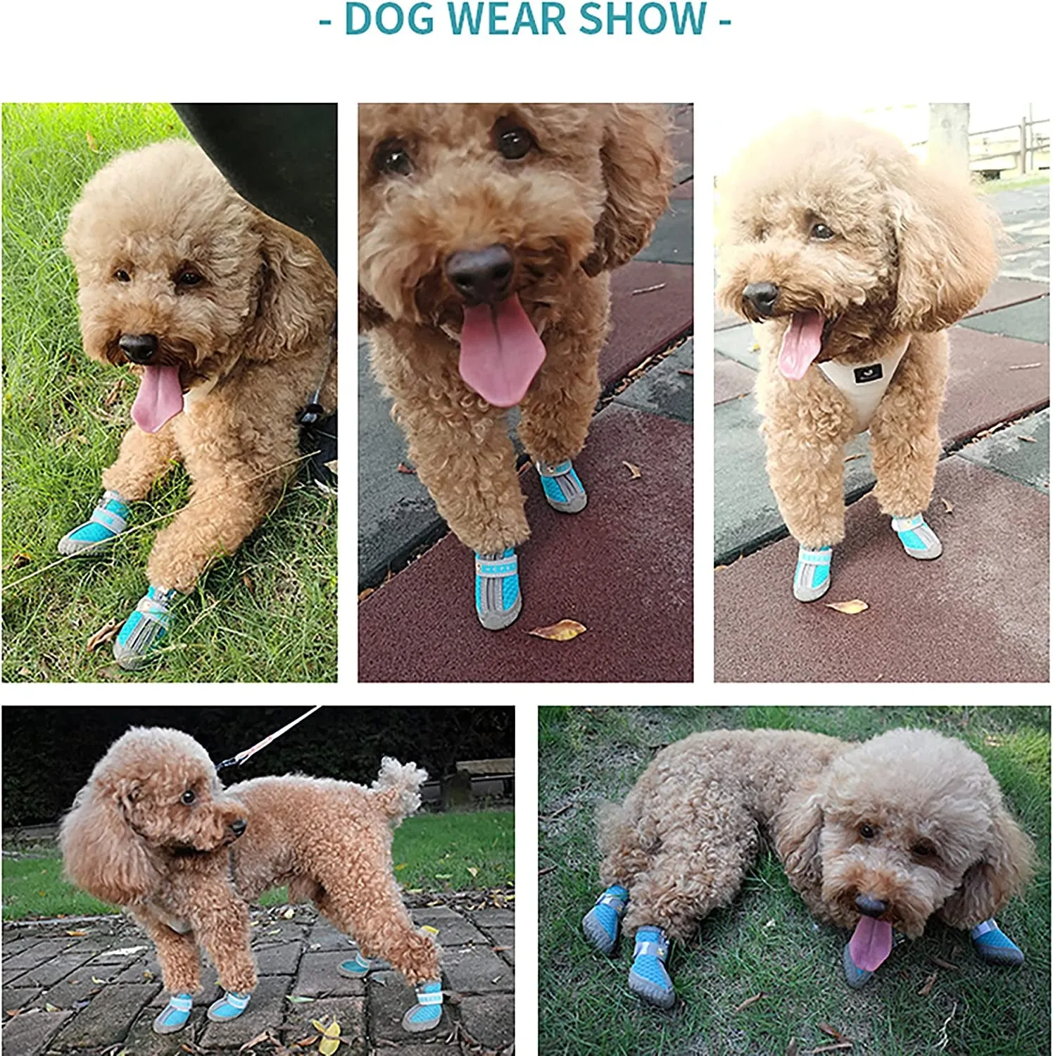 Breathable Dog Hiking Booties
