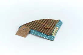 Brown Tweed Neckerchief Bandana