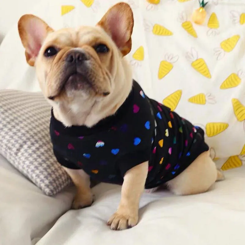 Bull dog Corgi spring and summer pet clothes