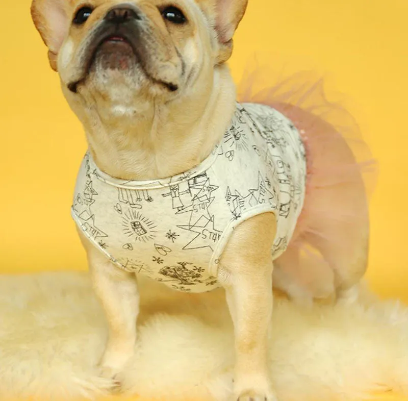 Bull dog Corgi spring and summer pet clothes