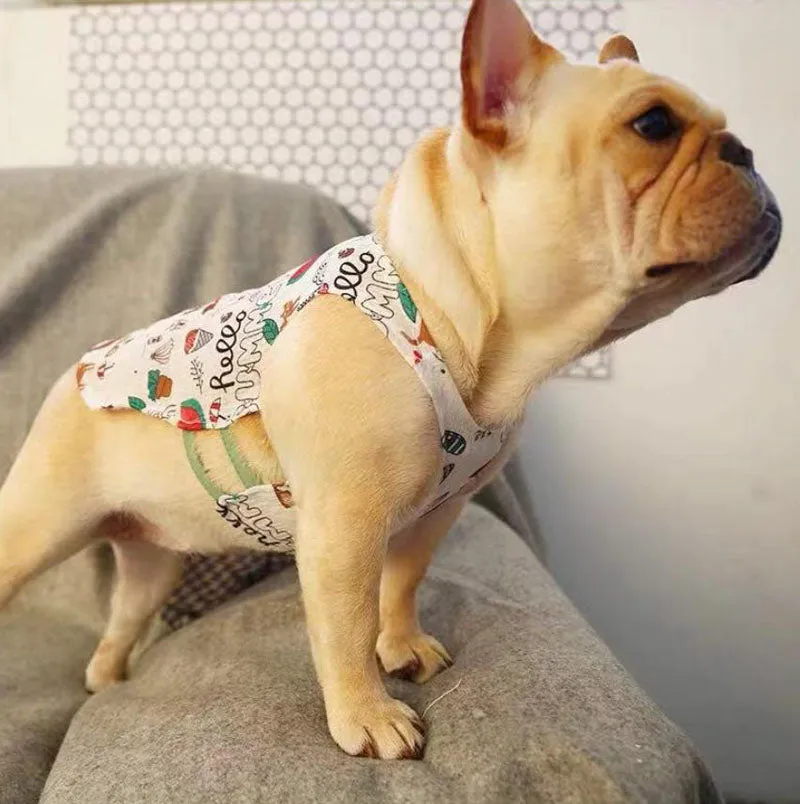 Bull dog Corgi spring and summer pet clothes