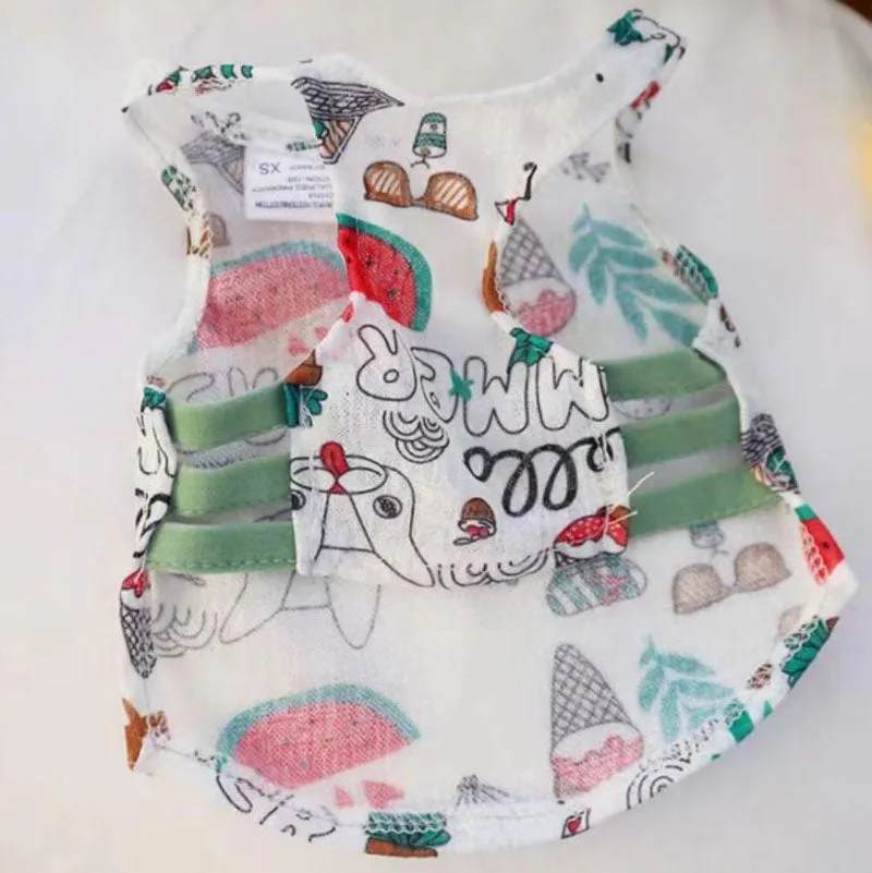Bull dog Corgi spring and summer pet clothes