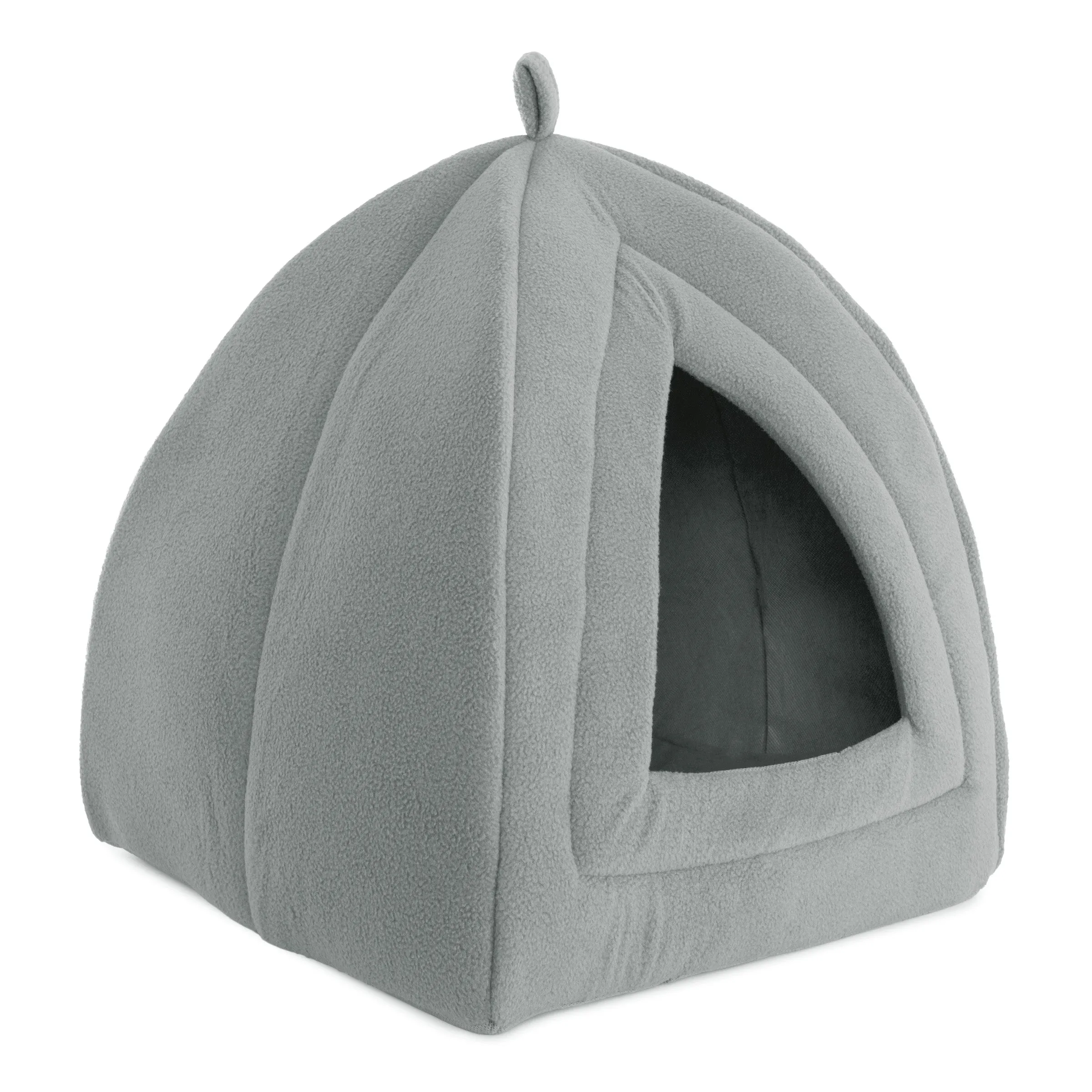 Cat House Bed with Removable Foam Cushion