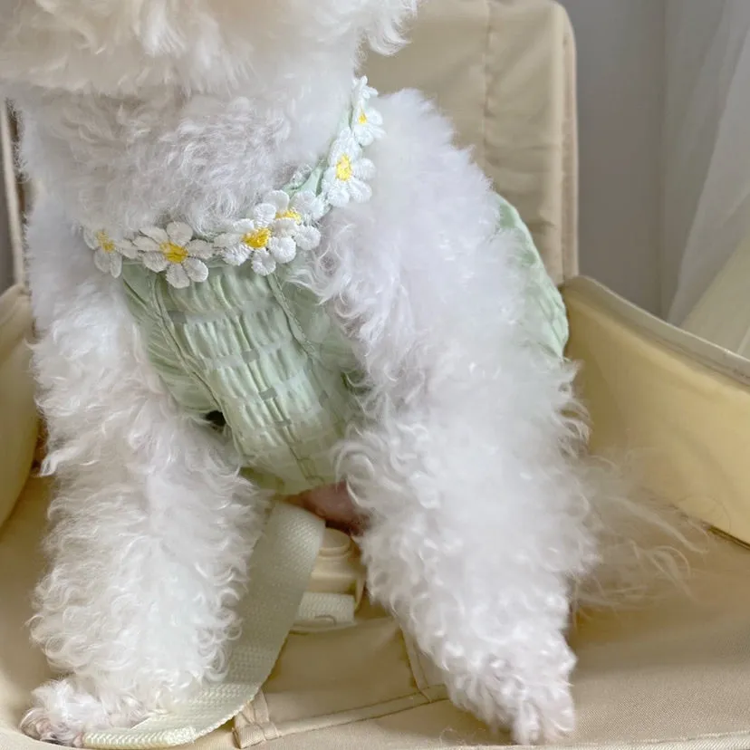 Daisy Halter Neck Pet Dress
