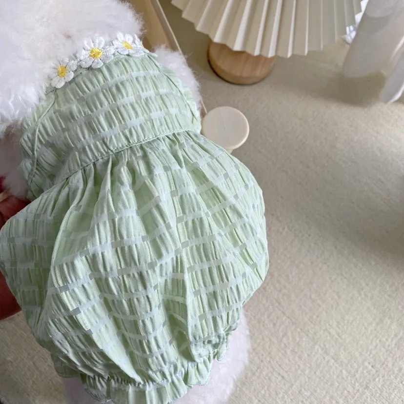 Daisy Halter Neck Pet Dress