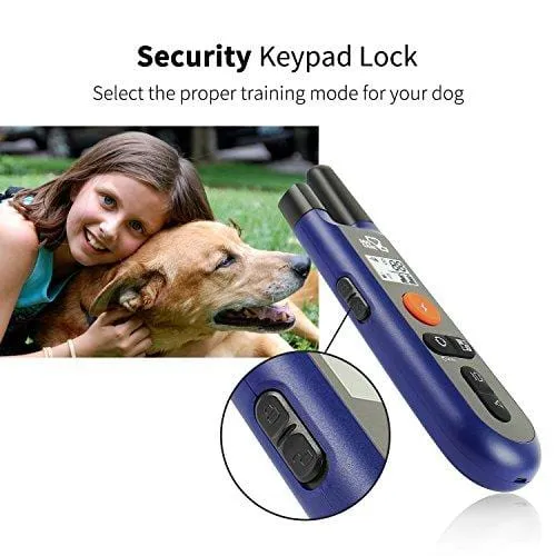 DOG CARE Dog Training Collar - Upgrated Dog Shock Collar w/3 Training Modes, Beep, Vibration and Shock, 100% Waterproof Training Collar, Up to 1000Ft Remote Range, 0~99 Shock Levels Dog Training Set