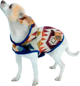 Dog Clothes for Small Dogs - Hand Made Sweater - Dog Poncho - Knitted by Artisans in The Heart of The Mountains of Ecuador - Winter Hoodie Outfit - Pet Costume