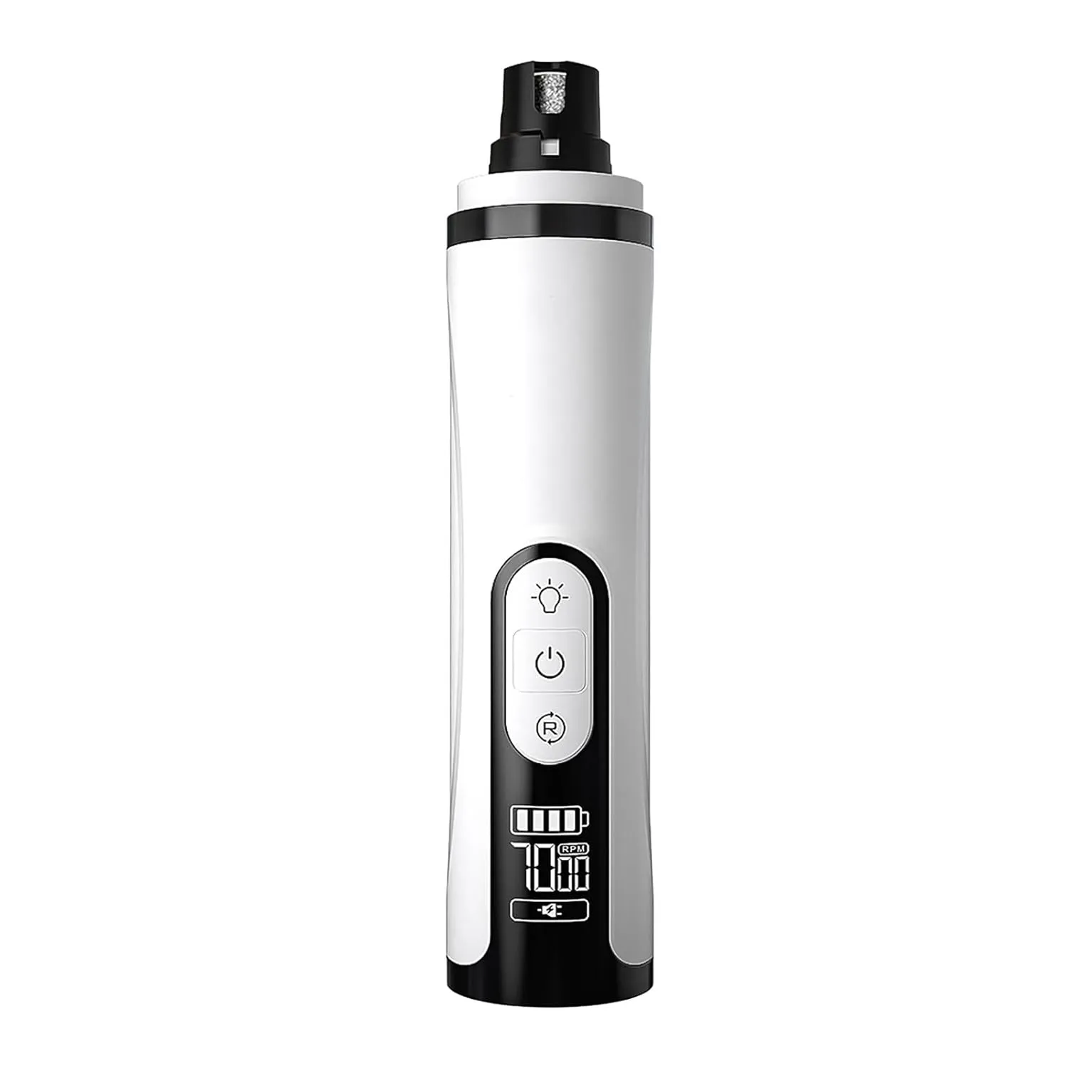 Dog Nail Grinder, 3-Speed LED Light-Small Medium and Large Cat and Dog Nail Trimmers Super Quiet, Rechargeable Pet Painless Nail Grinder