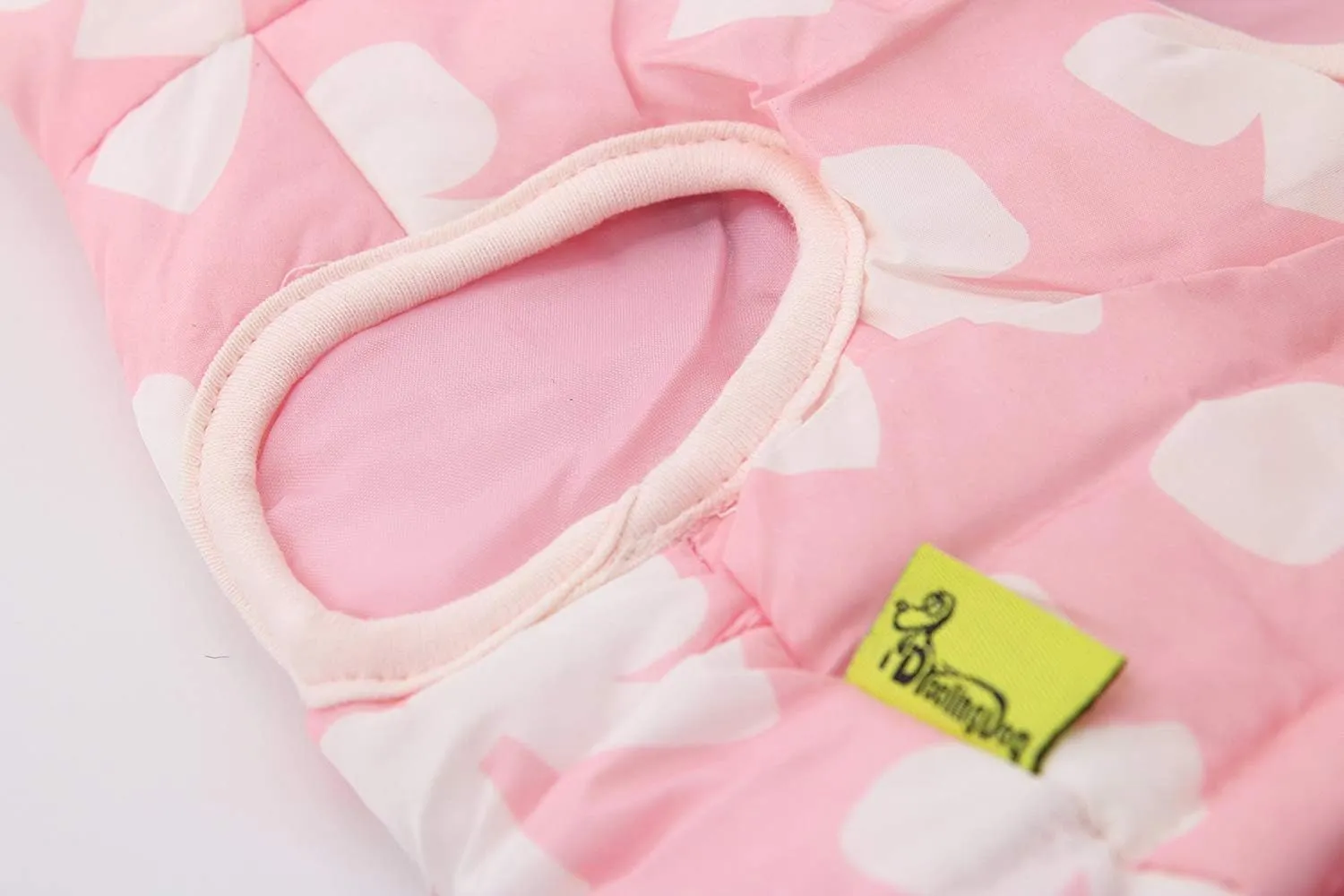 DroolingDog Small Dog Jacket Harness Waterproof Coat Winter Warm Cold Weather Jackets Medium Dog Waterproof Jacket with Leash Ring Jackets for Small Dogs Girl Pink Dog Clothes