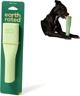 Earth Rated Dog Toy, Enrichment Toys for Adult and Puppy Dogs, Dishwasher and Freezer-Safe, Natural Rubber, Small, Green