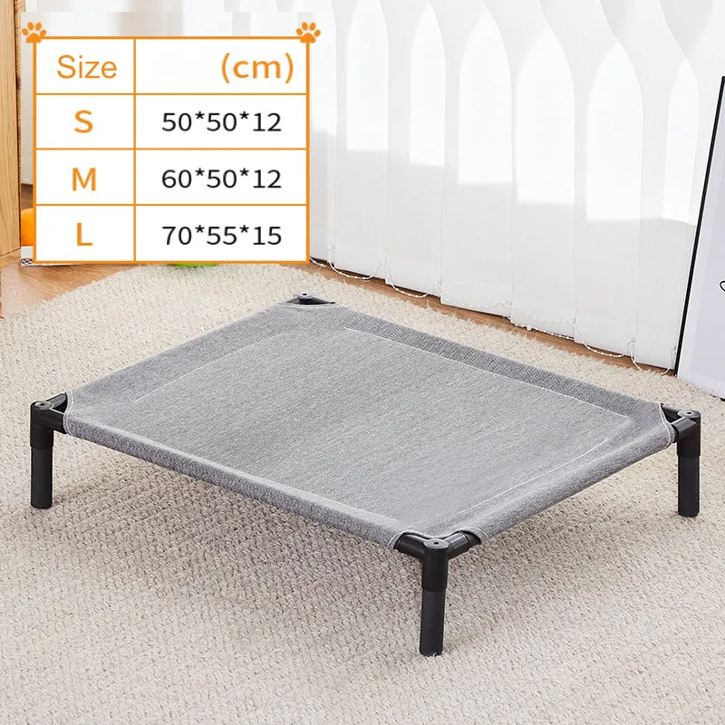Elevated Outdoor Dog Bed - Comfortable, Durable, and Weather-Resistant