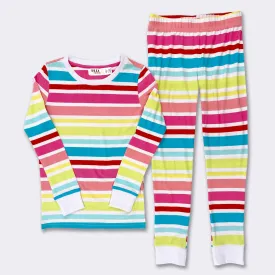 Family Stripe Matching Sleepwear for Girls