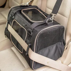 Gen7Pets Commuter Pet Carrier & Car Seat Black