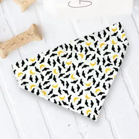 Halloween Dog Bandana or Cat Bandana- Whimsical Bats