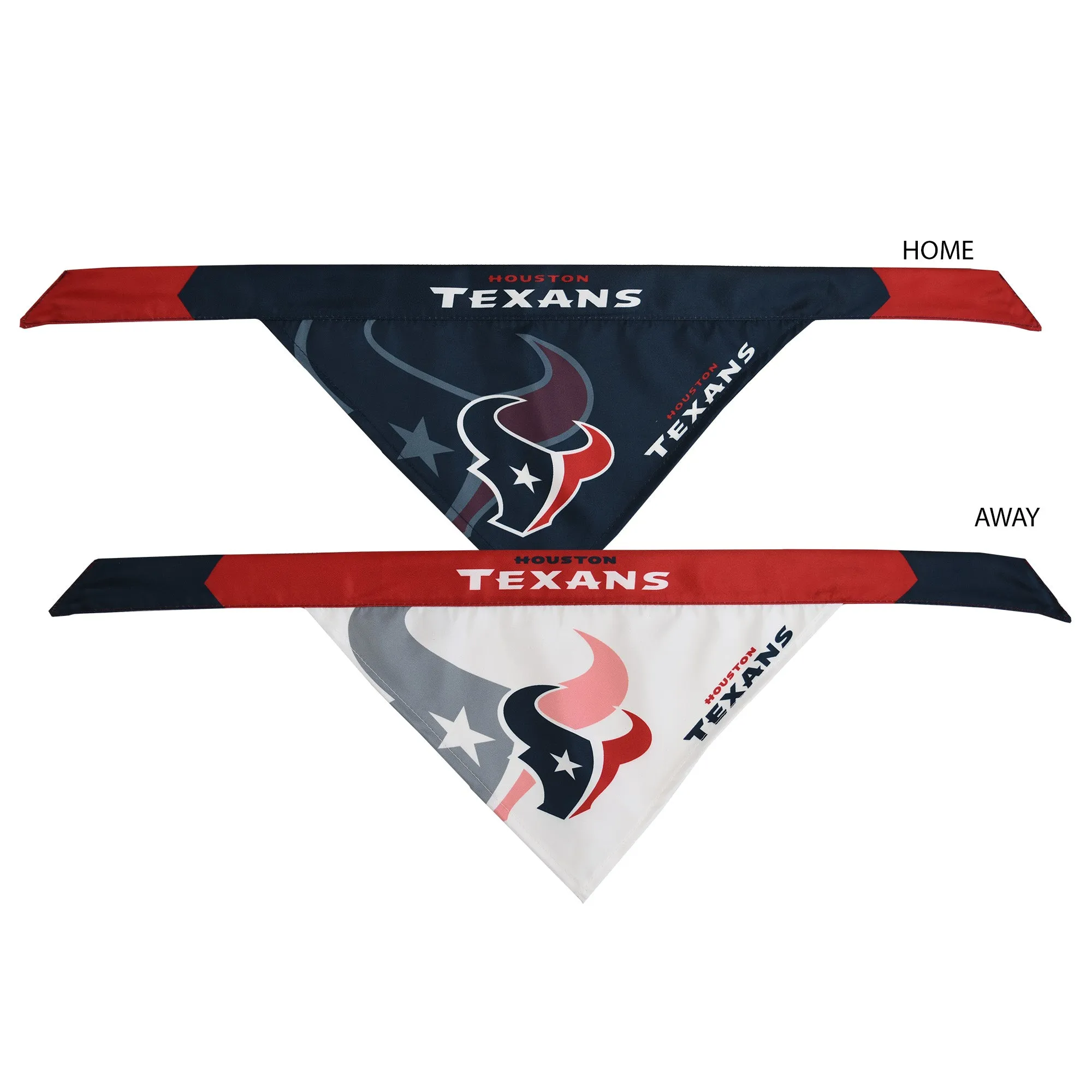 Houston Texans Home and Away Pet Bandana Set
