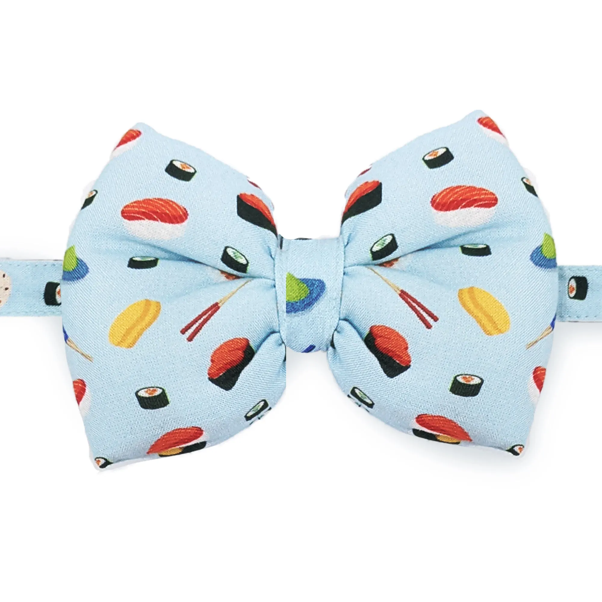 Matching Sushi Surprise Dog Shirt & Dog Bow Tie  | Adjustable Bow Tie for Dogs | Breathable Fabric Shirt for Dogs