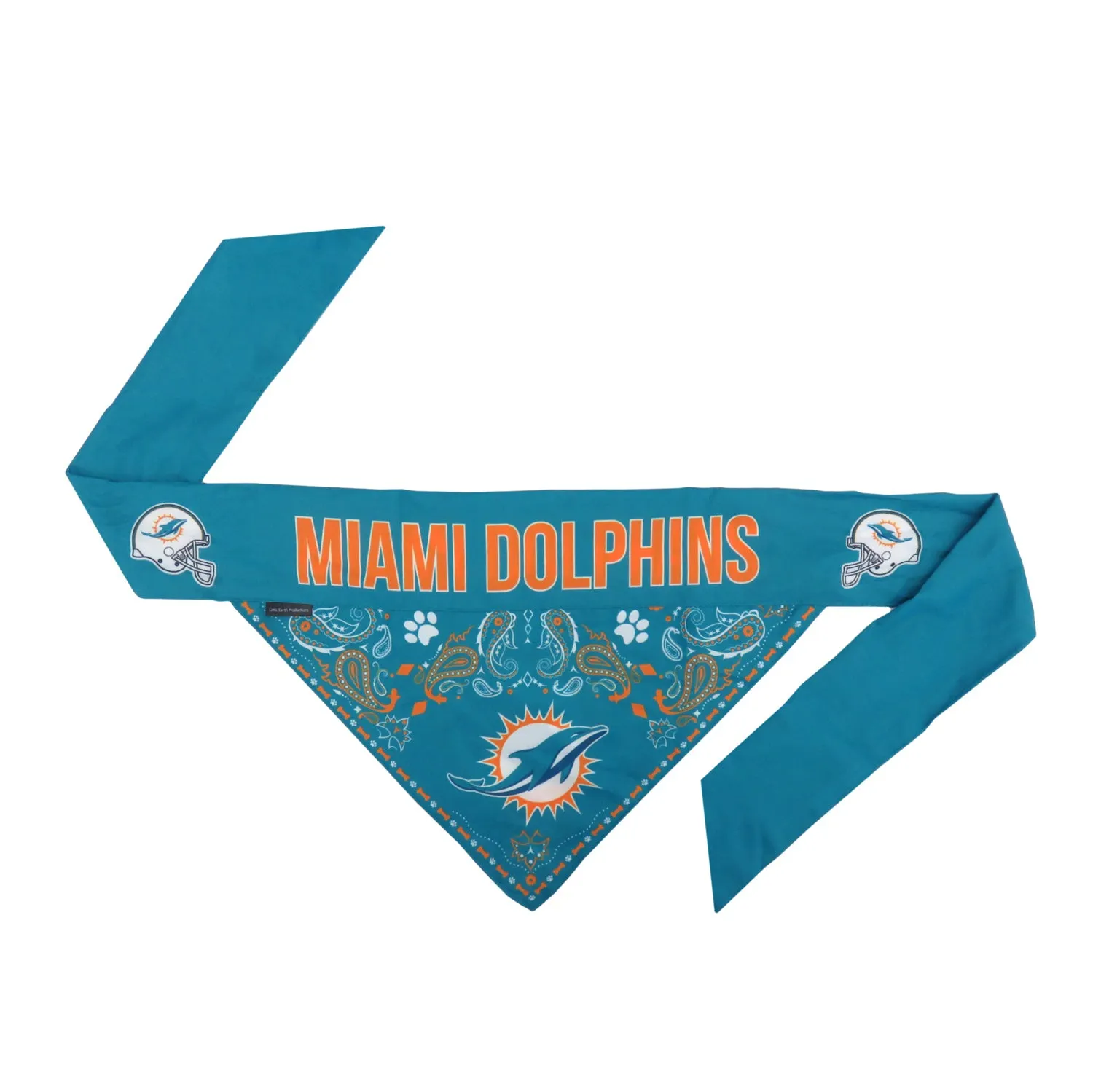 Miami Dolphins Pet Bandana