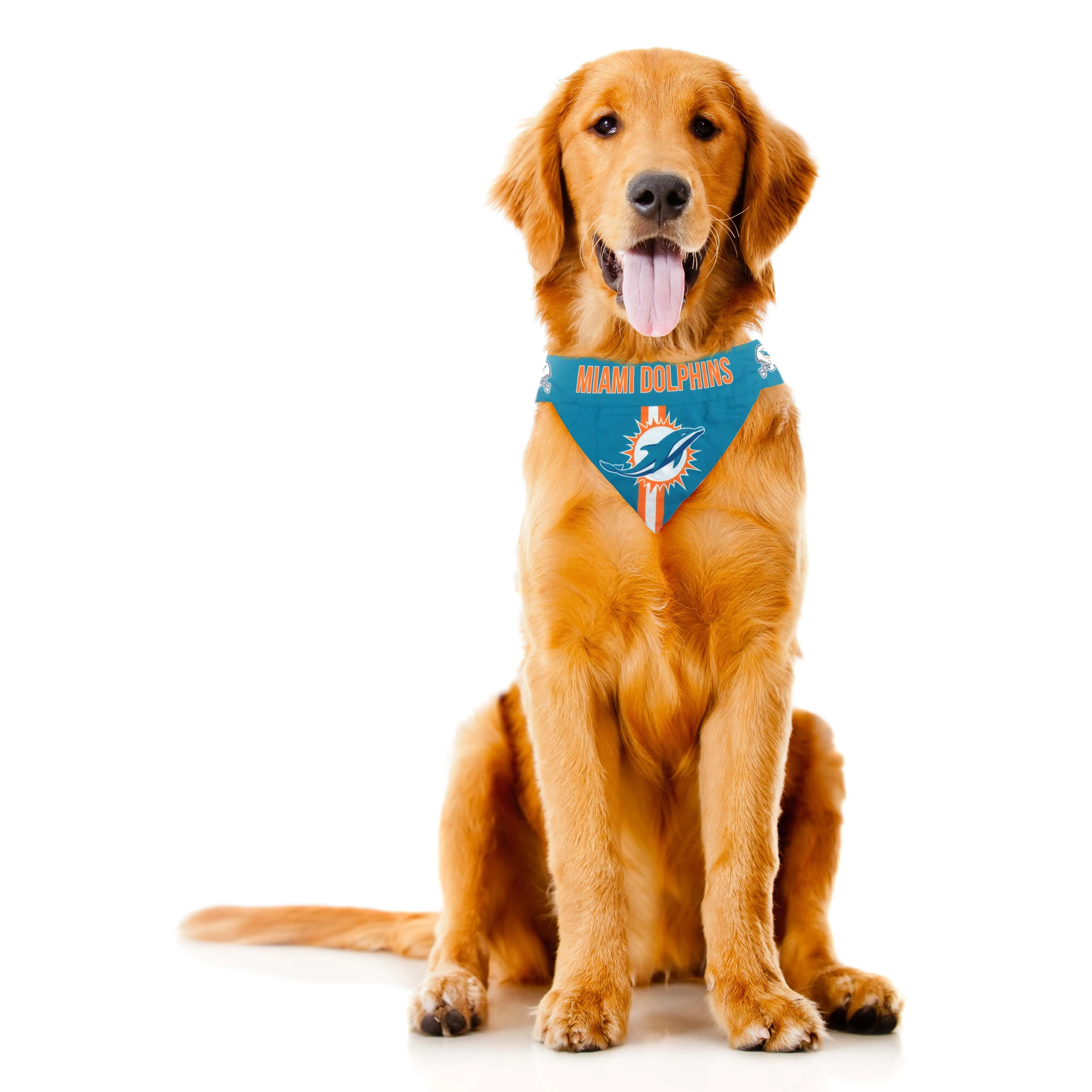 Miami Dolphins Pet Bandana