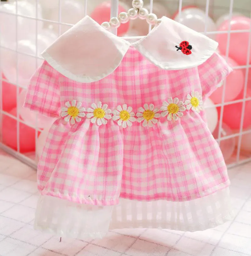 Pet dog cat spring and summer new skirt