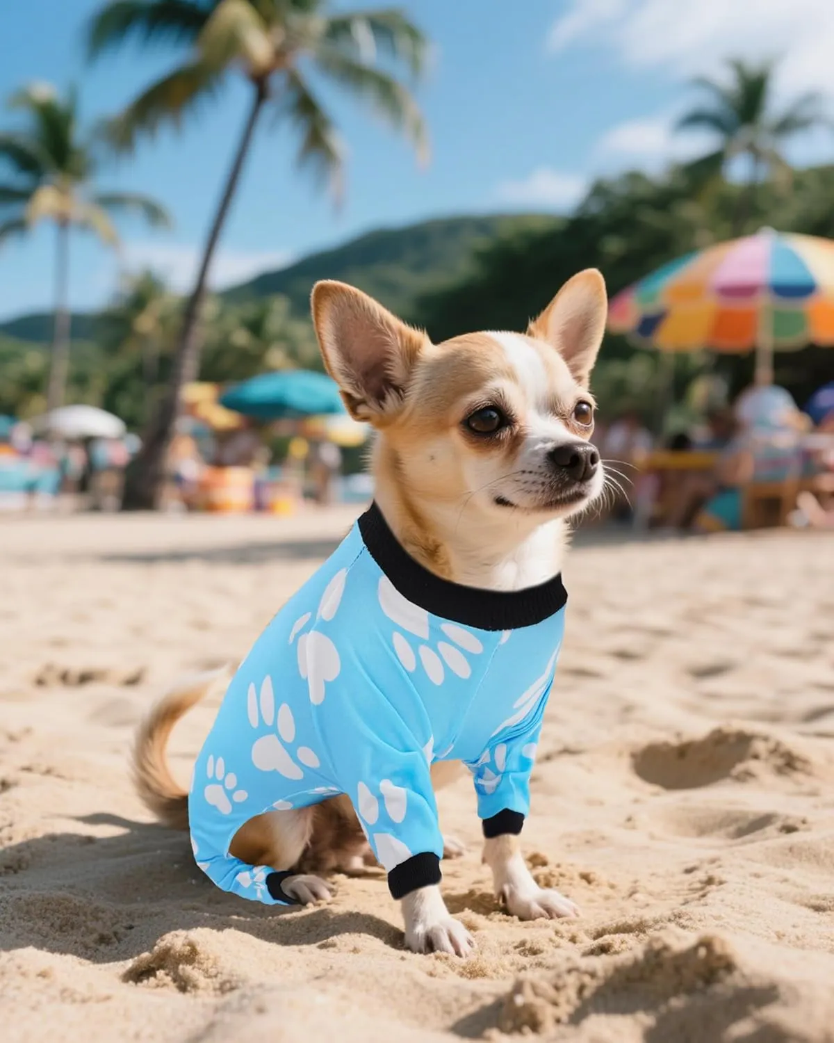 PET SHOW 4 Pack Small Dog Pajamas Summer Clothes for Doggies Boy Dinosaur Shark Soft Stretchy PJs Plaid Jumpsuit Puppy Cats Kittens Paw Onesies Outfits with Sleeve Pets Breathable Costume XS