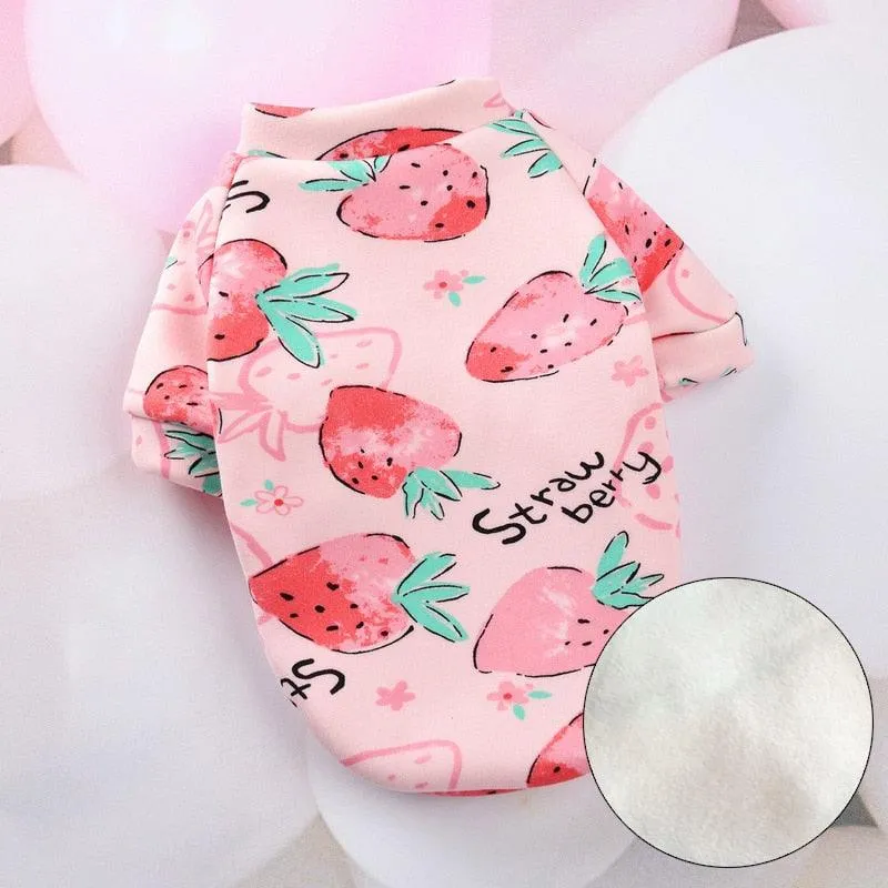 Rabbit Print Pet Cat Costume