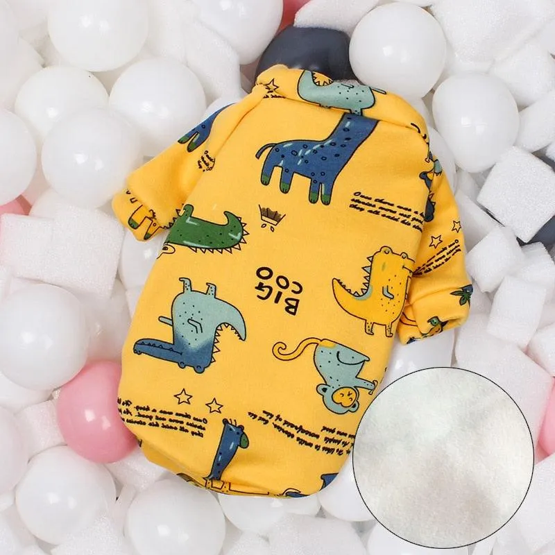 Rabbit Print Pet Cat Costume