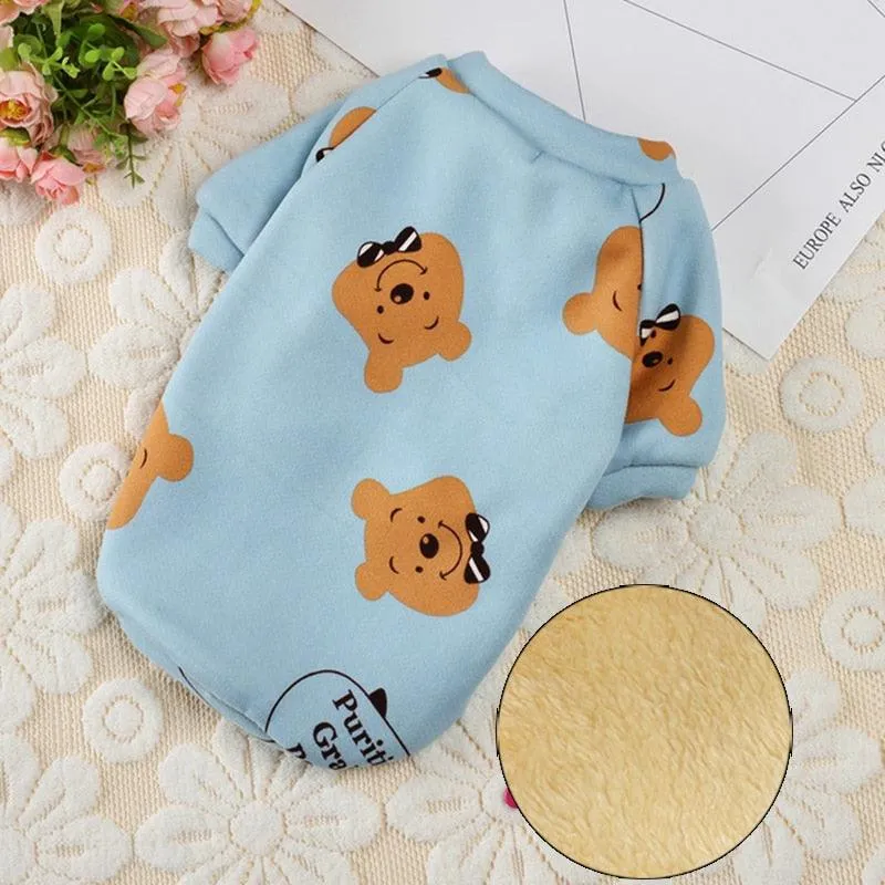 Rabbit Print Pet Cat Costume