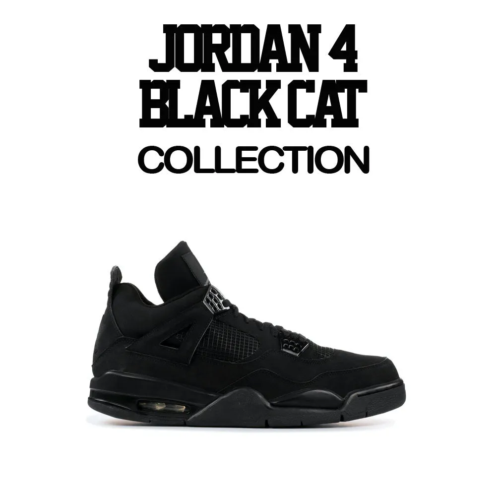 Retro 4 Black Cat Everyday Shirt