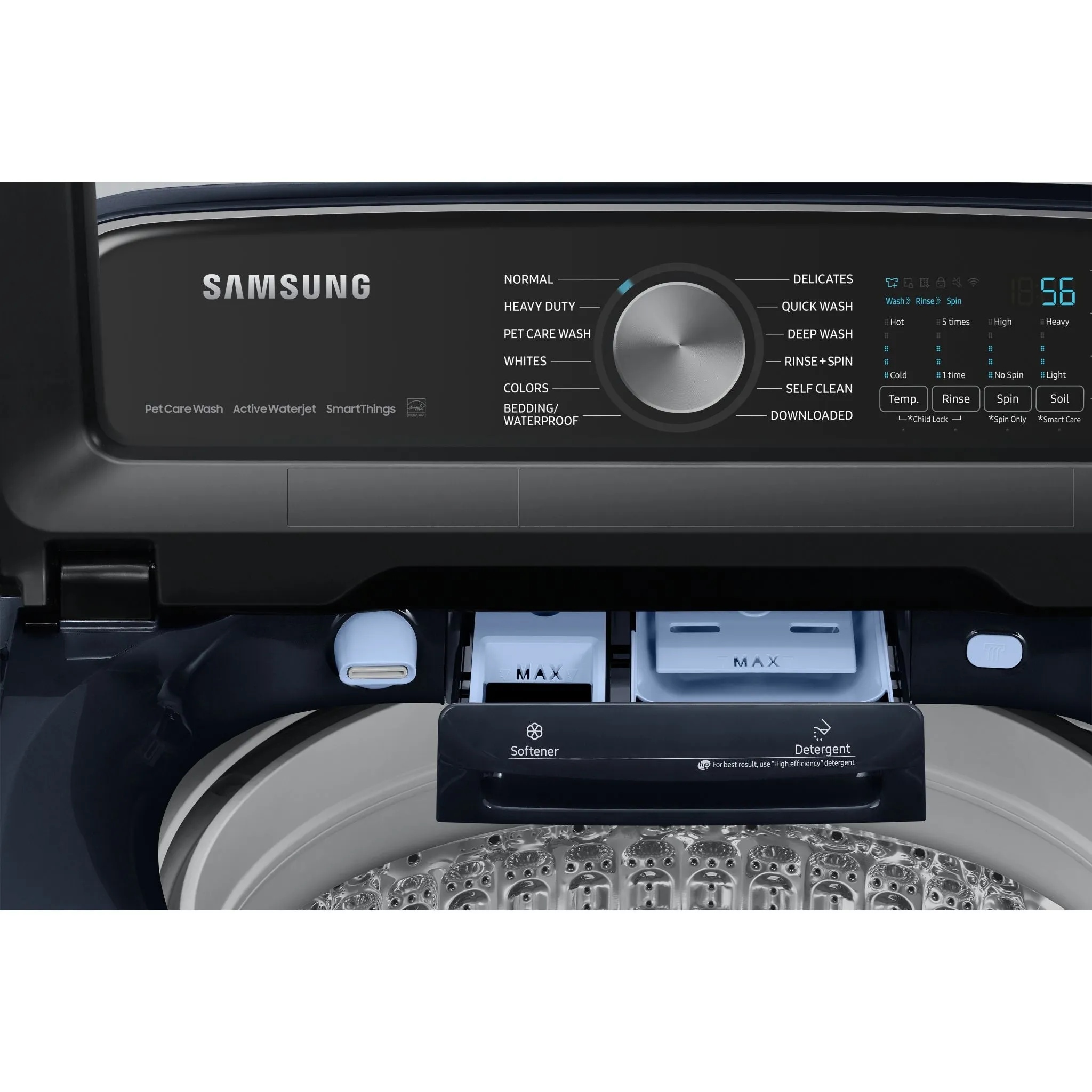 Samsung Top Load Washer (WA54CG7150ADA4) - Navy