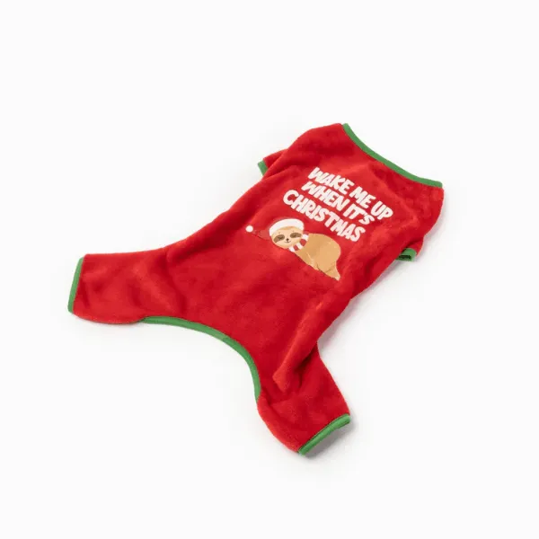 Silver Paw Sleepy Dog Pajamas