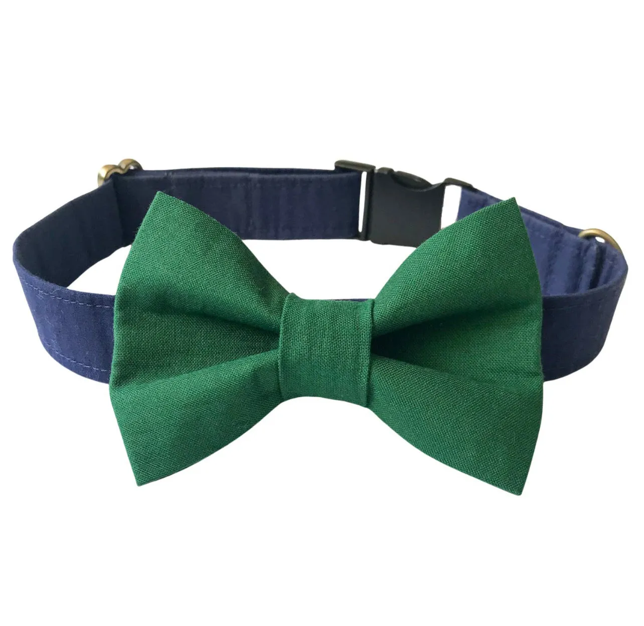 Solid Green Pet Bowtie