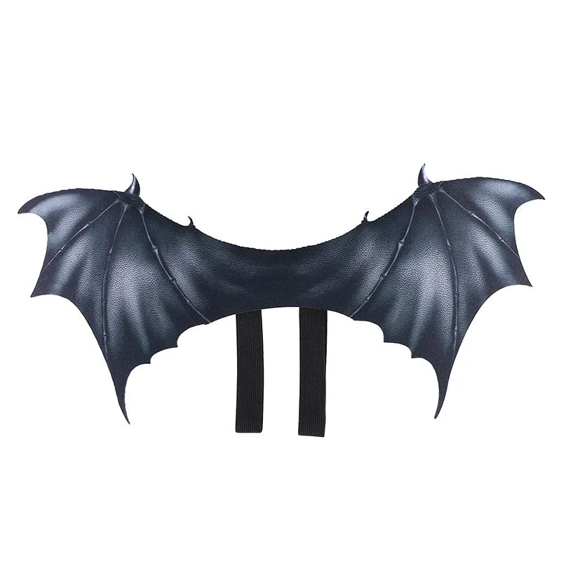 SpookyBat: Halloween Cat & Dog Costume – Bat Wings for Pet Dress-Up Fun!