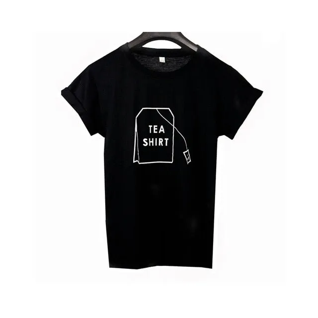 VenusFox Women O-Neck Short Sleeve Graphic Harajuku Tops T-Shirt